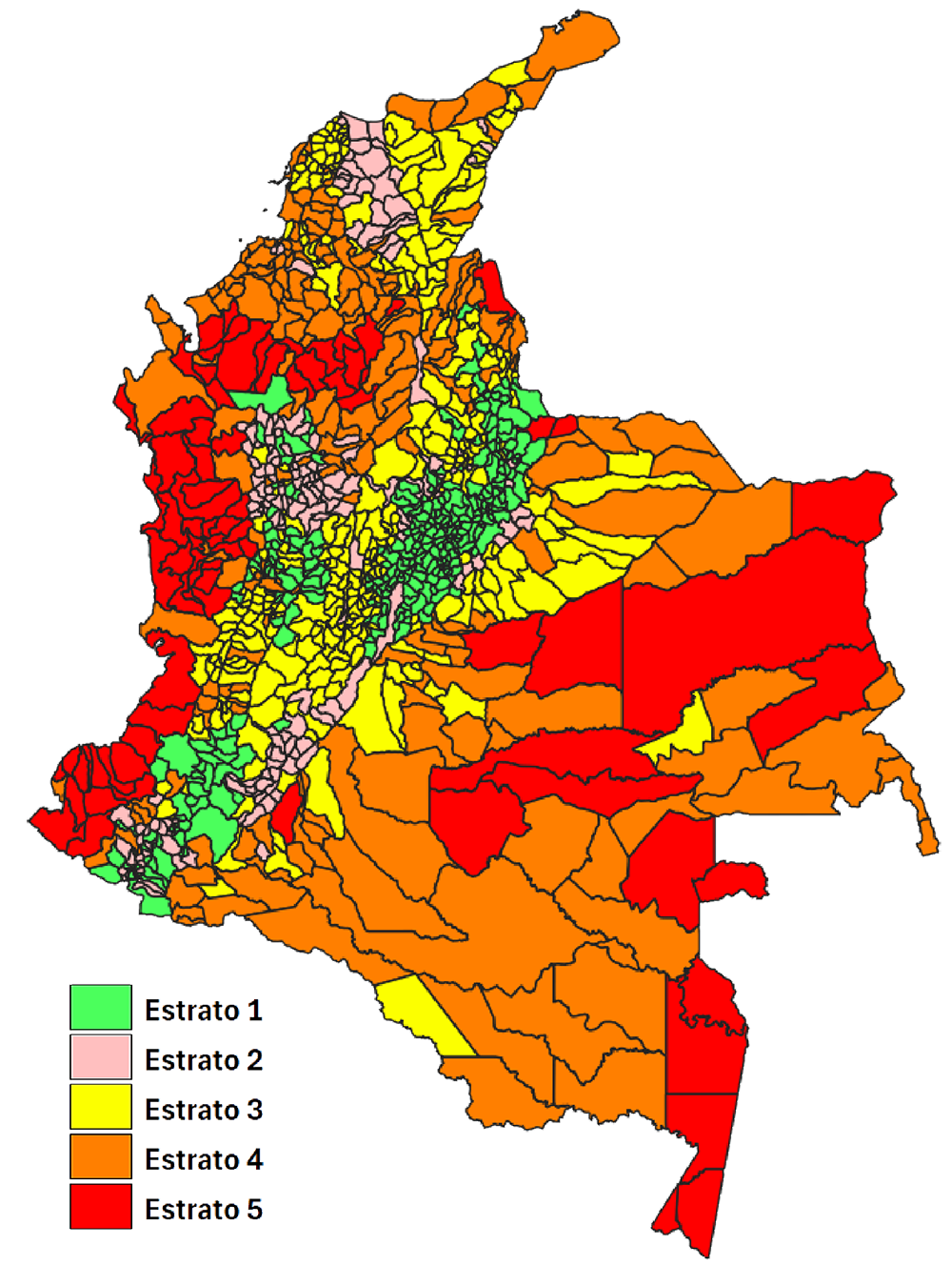 mapa de calor de contagio de malaria